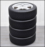 17" Borbet / VW Golf R Winter Package - 5x112